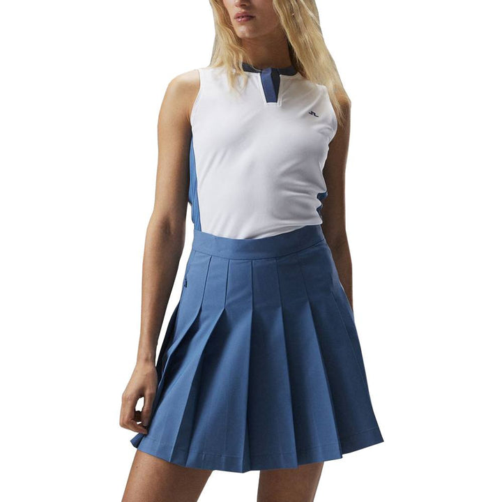 J.Lindeberg Meya Sleeveless Golf Top Blue Horizon - 23 Women