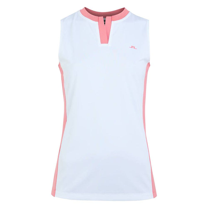 J.Lindeberg Meya Sleeveless Golf Top Strawberry Ice - 23 Women