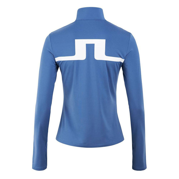 J.Lindeberg Stina Mid Layer Golf Pullover Blue Horizon - 23 Women