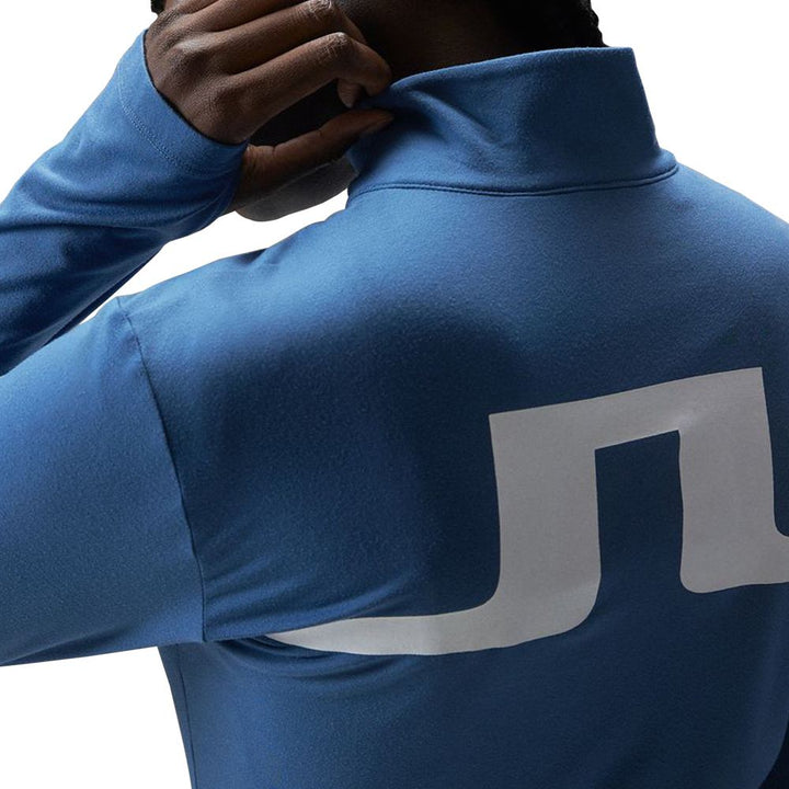 J.Lindeberg Stina Mid Layer Golf Pullover Blue Horizon - 23 Women