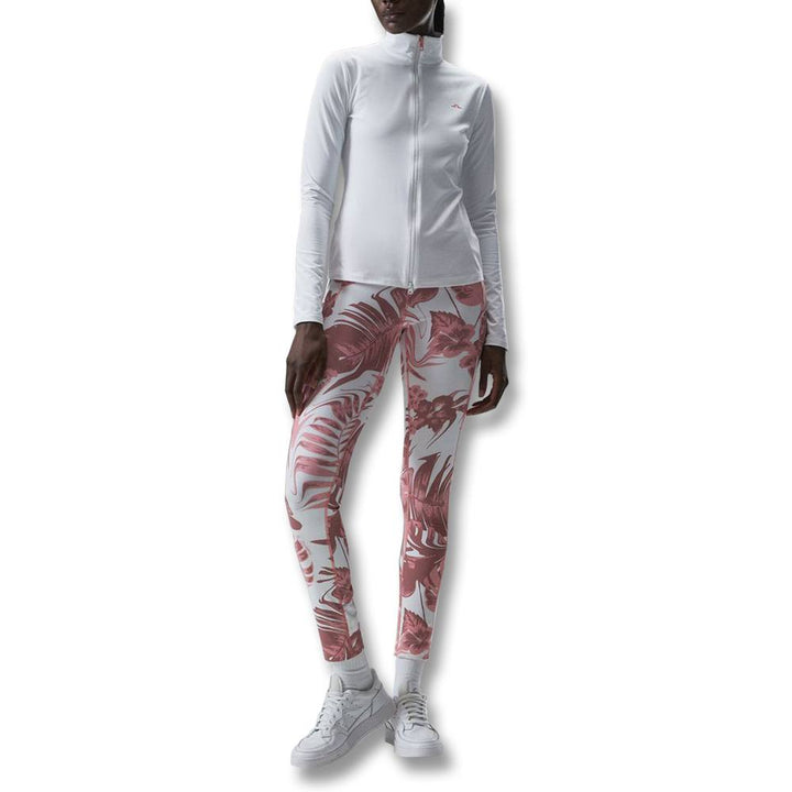 J.Lindeberg Stina Mid Layer Golf Pullover White - 23 Women