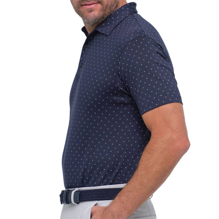 Dunning Golf Signature D Jersey Performance Golf Polo Halo - 23 Men