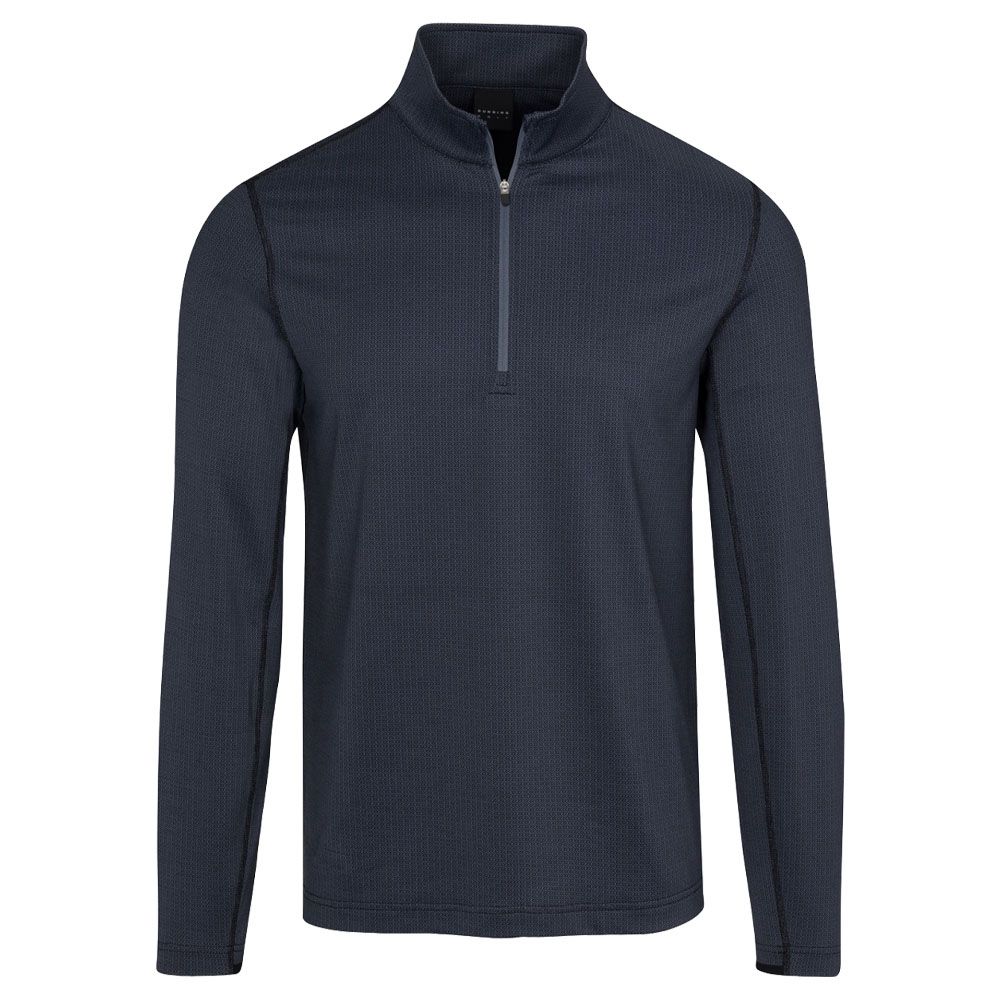 Dunning Golf Mayfield Jacquard Performance Quarter Zip Golf