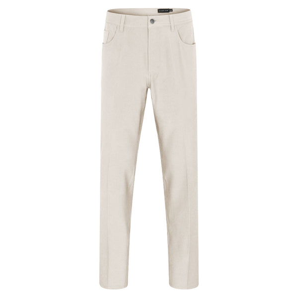 Dunning Golf Player Fit 5-Pocket Performance Golf Pants Stone - 23 Men