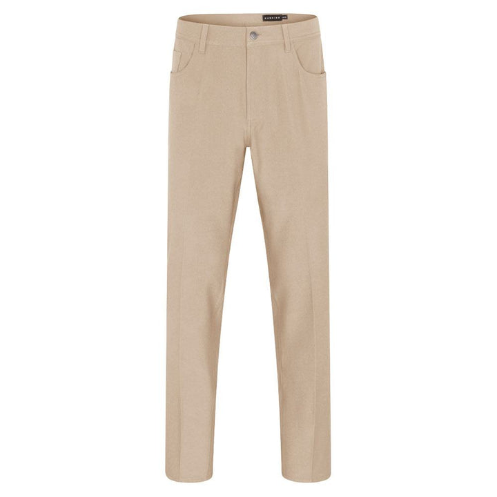 Dunning Golf Player Fit 5-Pocket Performance Golf Pants Tan - 23 Men