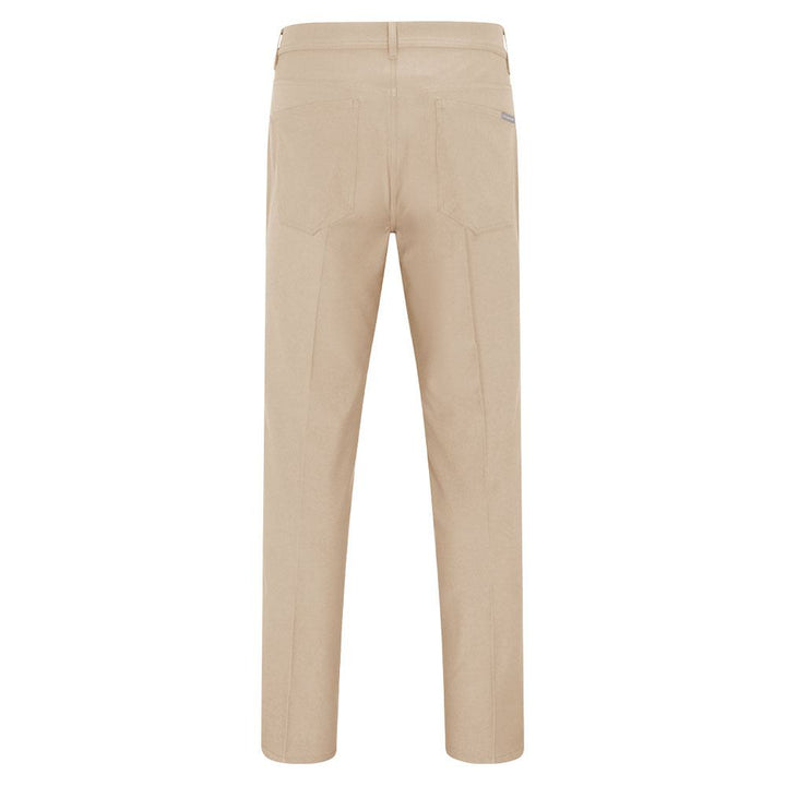 Dunning Golf Player Fit 5-Pocket Performance Golf Pants Tan - 23 Men