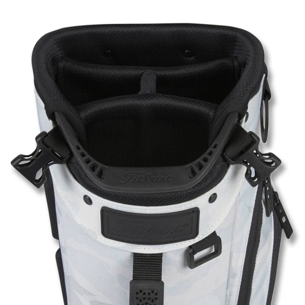 Titleist White Out Limited Edition Players 4 Camo Stand Bag 2023