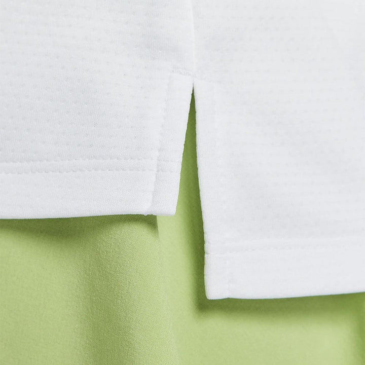 Nike Dri-FIT UV Advantage Crew Golf Mock White/Black - FW23 Women
