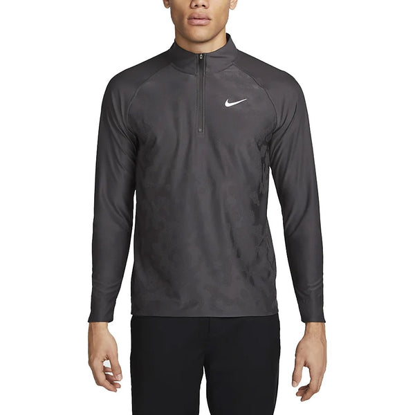 Nike Dri-FIT ADV Tour 1/2 Half Zip Golf Pullover Anthracite/White - FW23 Men