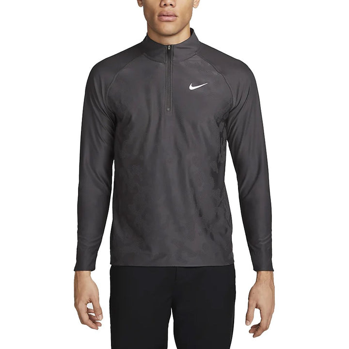 Nike Dri-FIT ADV Tour 1/2 Half Zip Golf Pullover Anthracite/White - FW23 Men
