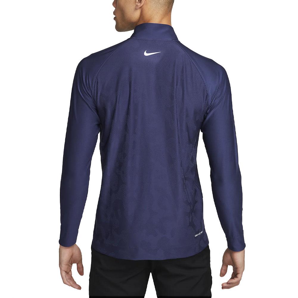 Nike Dri-FIT ADV Tour 1/2 Half Zip Golf Pullover Midnight Navy/White - FW23 Men