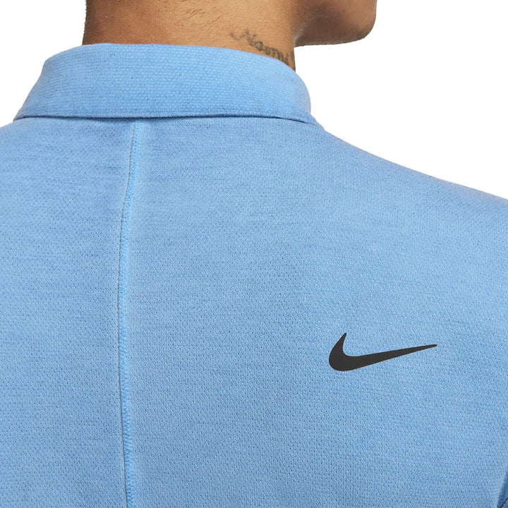 Nike Dri-FIT Tour Washed Golf Polo Blue Void/Black - SS23 Men