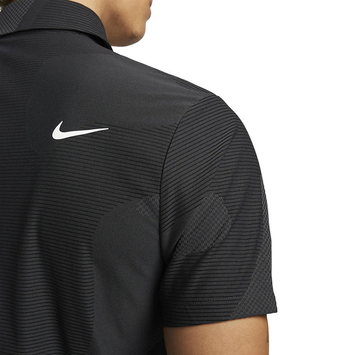 Nike Dri-FIT ADV Tour Camo Golf Polo Black/Anthracite/White - 23 Men