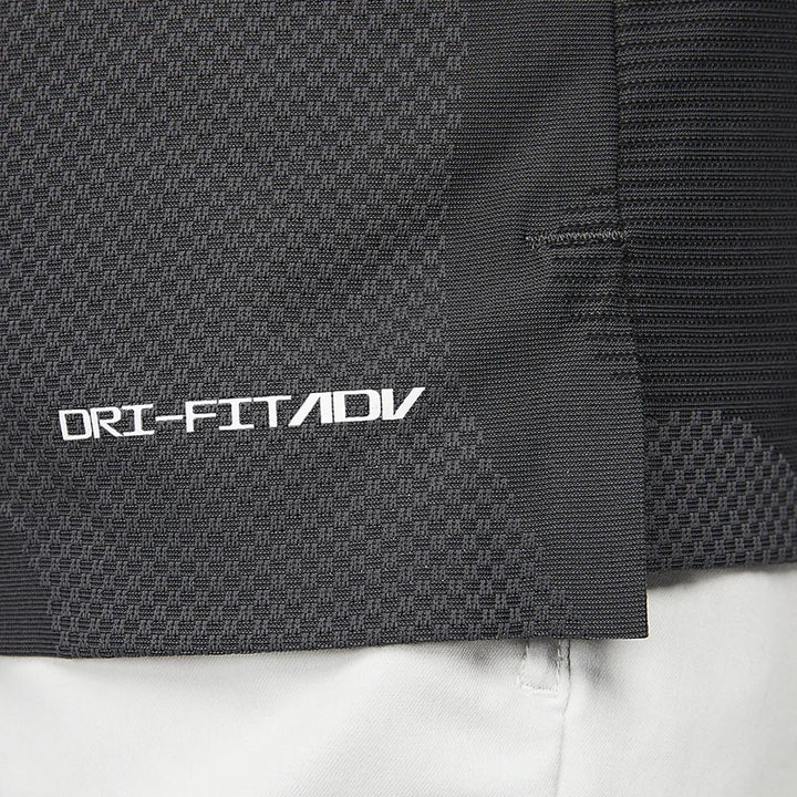 Nike Dri-FIT ADV Tour Camo Golf Polo Black/Anthracite/White - 23 Men