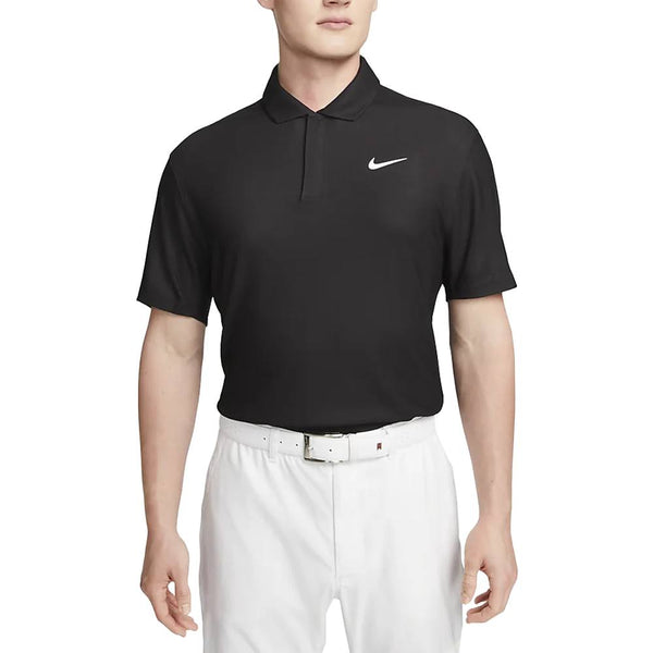 Nike Dri-FIT Tiger Woods Tech Pique Golf Polo Black/Anthracite/White - 23 Men