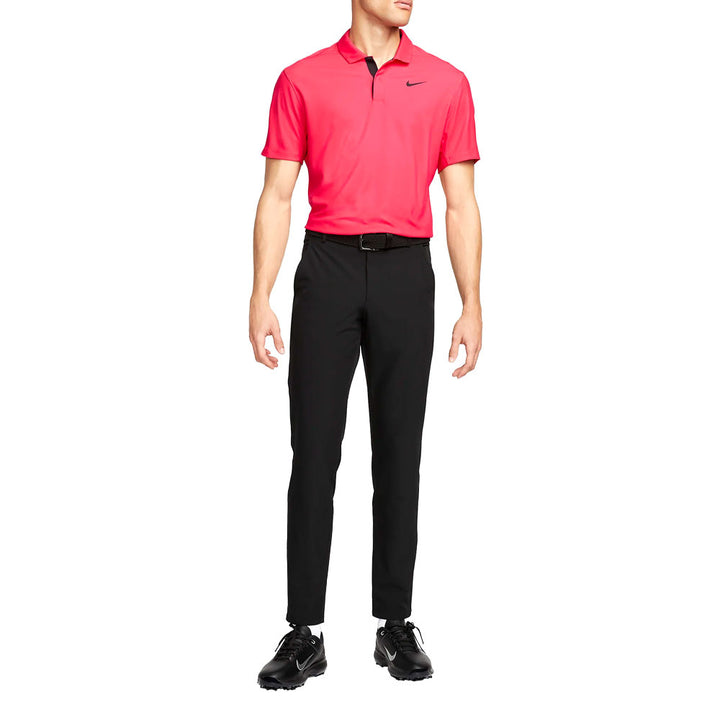 Nike Dri-FIT Tiger Woods Tech Pique Golf Polo Ember Glow/Siren Red/Black - 23 Men