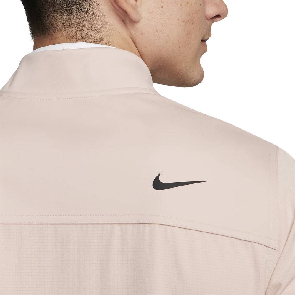 Nike Tour Essential Golf Jacket Pink Oxford/Black - SU24 Men – Golfio