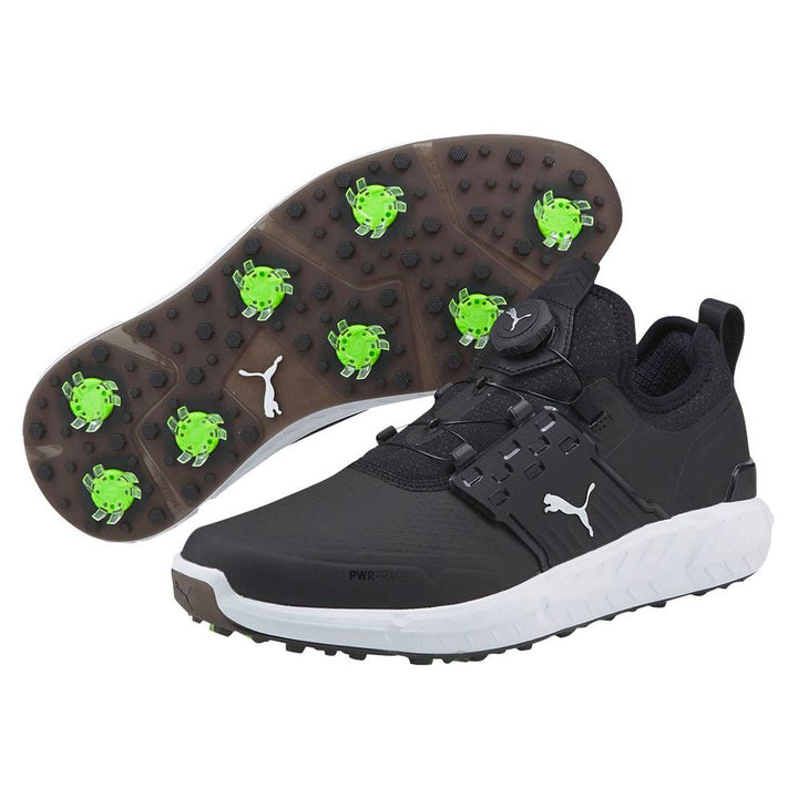 PUMA Ignite Articulate Disc Golf Shoes Black/Silver/Black - 23 Men