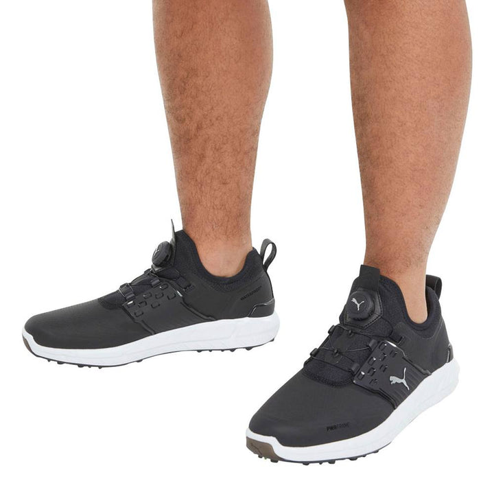 PUMA Ignite Articulate Disc Golf Shoes Black/Silver/Black - 23 Men