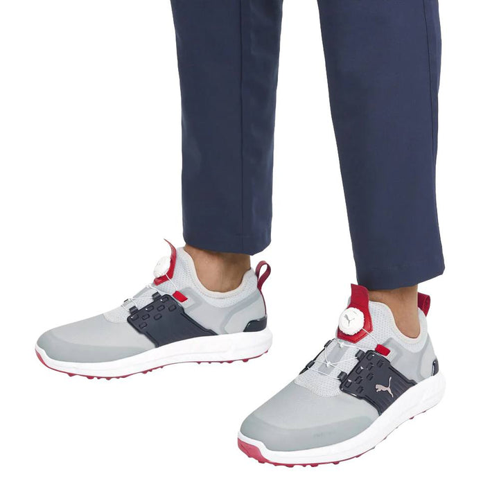 PUMA Ignite Articulate Disc Golf Shoes High Rise/Silver/Navy Blazer - 23 Men