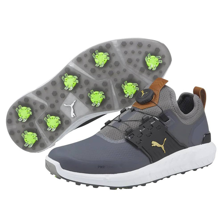 PUMA Ignite Articulate Disc Golf Shoes Quiet Shade/Team Gold/Black - 23 Men