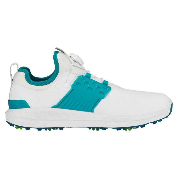 PUMA Ignite Articulate Disc Golf Shoes White/Silver/Green Lagoon - 23 Men