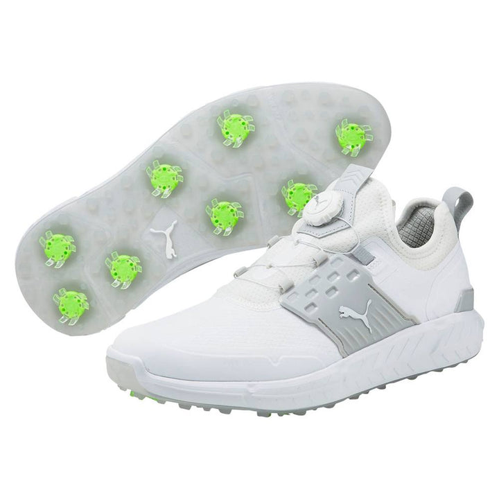 PUMA Ignite Articulate Disc Golf Shoes White/Silver/High Rise - 23 Men