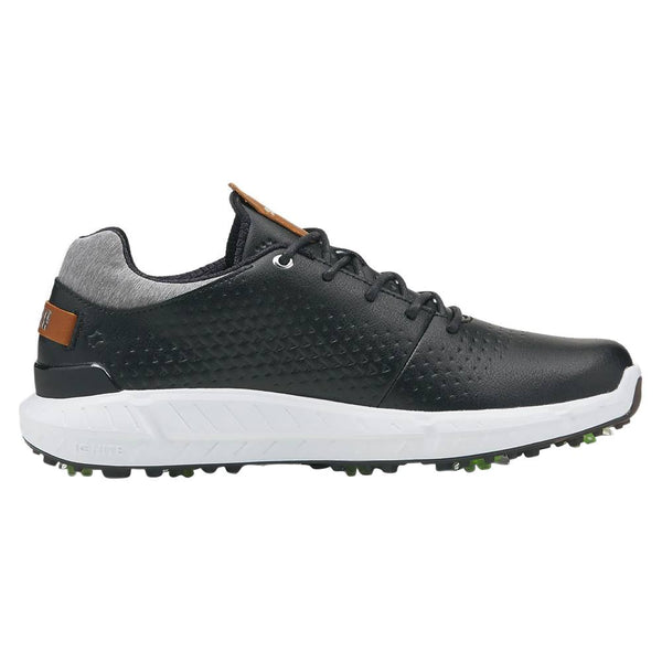 PUMA Ignite Articulate Leather Golf Shoes Black/Silver - 23 Men