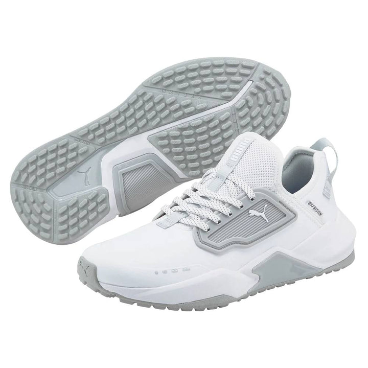 PUMA GS.ONE Spikeless Golf Shoes White/High Rise/High Rise - 23 Men