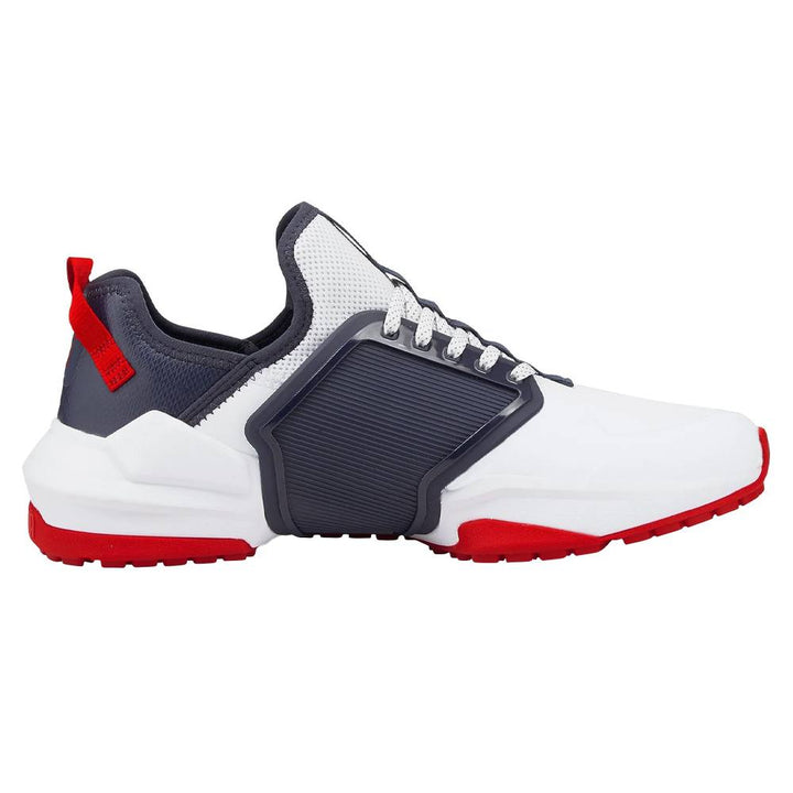 PUMA GS.ONE Spikeless Golf Shoes White/Navy Blazer/Ski Patrol - 23 Men