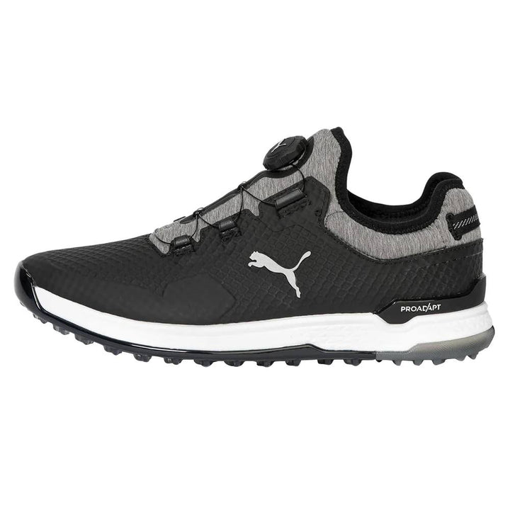 PUMA PROADAPT Alphacat Disc Spikeless Golf Shoes Black/Silver/Quiet Shade - 23 Men