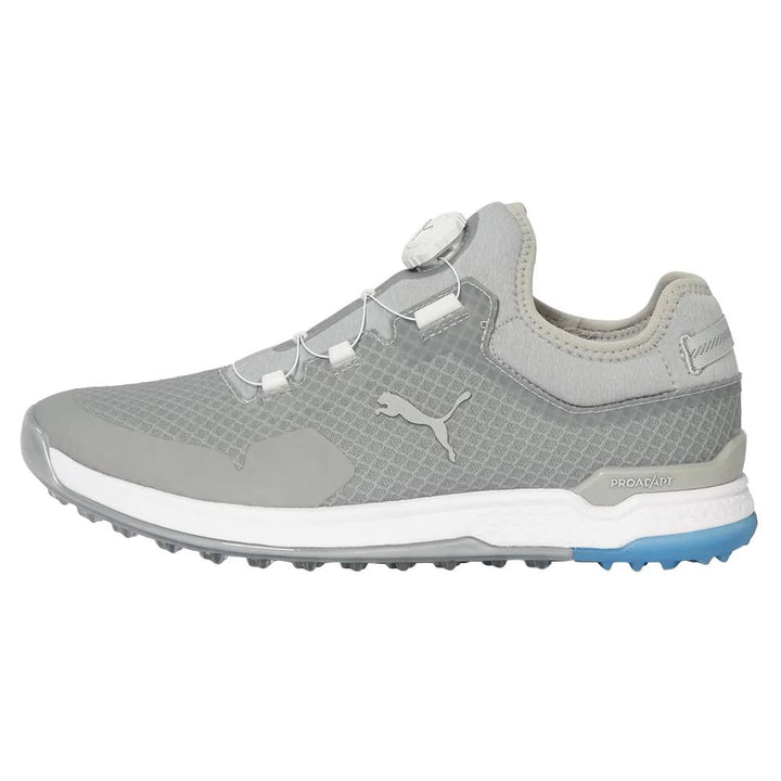 PUMA PROADAPT Alphacat Disc Spikeless Golf Shoes High Rise/Silver/Ibiza Blue - 23 Men