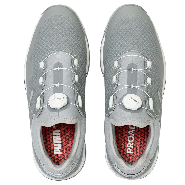 PUMA PROADAPT Alphacat Disc Spikeless Golf Shoes High Rise/Silver/Ibiza Blue - 23 Men