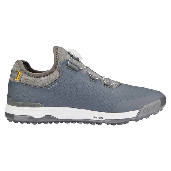 PUMA PROADAPT Alphacat Disc Spikeless Golf Shoes Quiet Shade/Silver/Yellow Sizzle - 23 Men