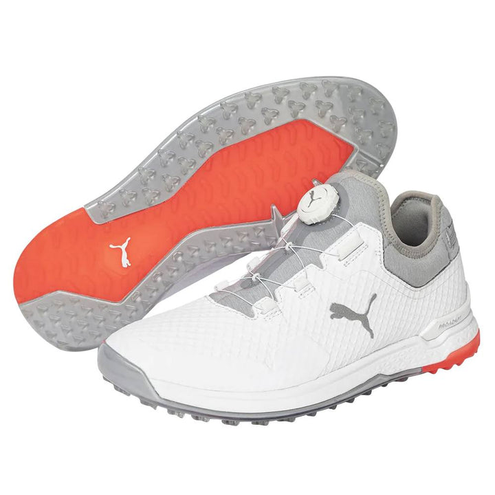 PUMA PROADAPT Alphacat Disc Spikeless Golf Shoes White/High Rise - 23 Men