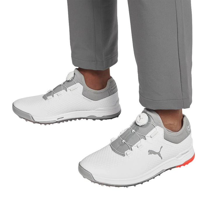 PUMA PROADAPT Alphacat Disc Spikeless Golf Shoes White/High Rise - 23 Men