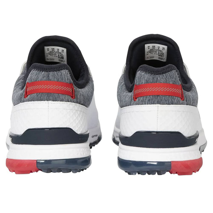 PUMA PROADAPT Alphacat Disc Spikeless Golf Shoes White/Navy Blazer/High Risk Red - 23 Men