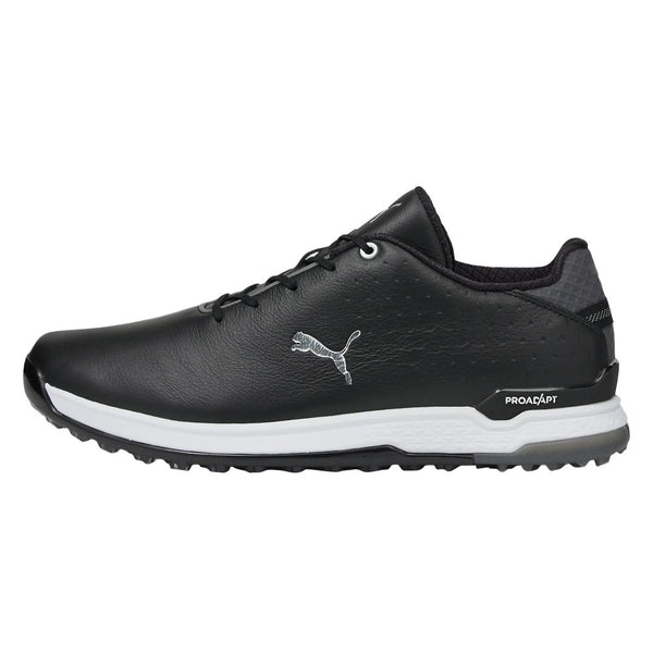 PUMA PROADAPT Alphacat Leather Spikeless Golf Shoes Black/Silver - 23 Men