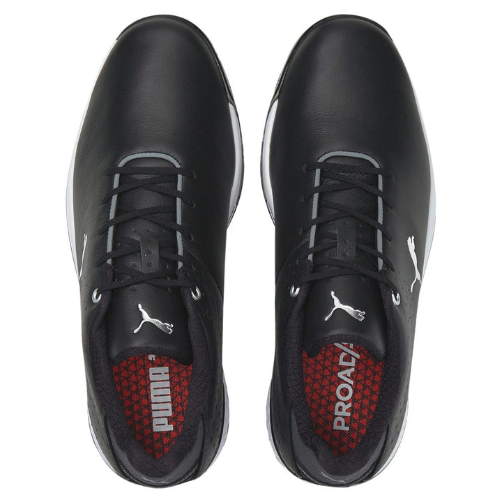 PUMA PROADAPT Alphacat Leather Spikeless Golf Shoes Black/Silver - 23 Men
