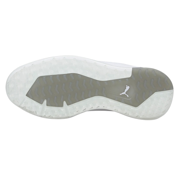 PUMA PROADAPT Alphacat Leather Spikeless Golf Shoes White/Silver - 23 Men