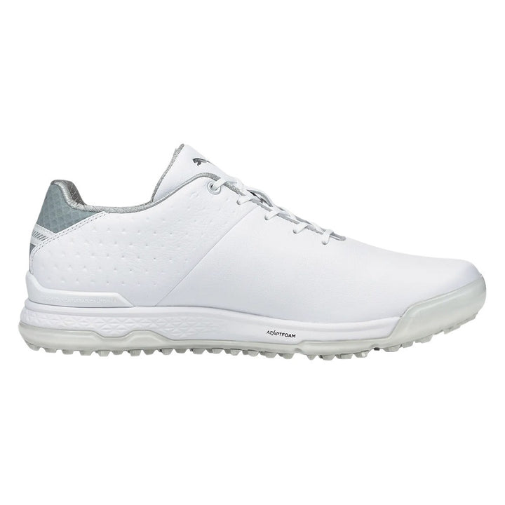 PUMA PROADAPT Alphacat Leather Spikeless Golf Shoes White/Silver - 23 Men