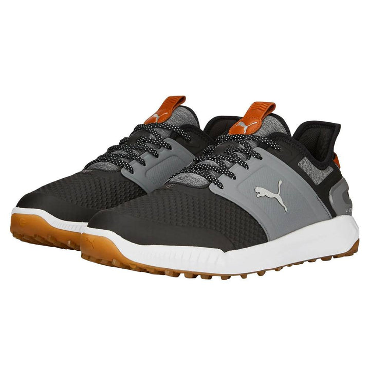 PUMA Ignite Elevate Spikeless Golf Shoes Black/Quiet Shade/Gum - 23 Men