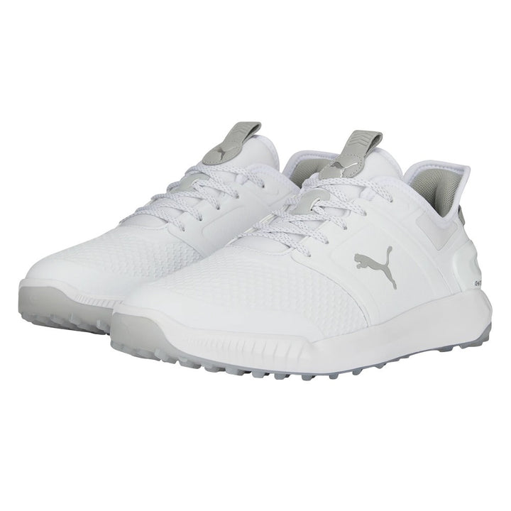 PUMA Ignite Elevate Spikeless Golf Shoes White/Silver - 23 Men