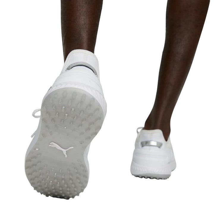 PUMA Ignite Elevate Spikeless Golf Shoes White/Silver - 23 Men