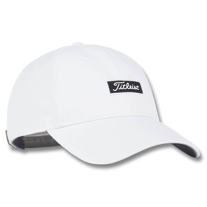 Titleist Charleston Garment Wash Golf Cap White/Black - 23 Men