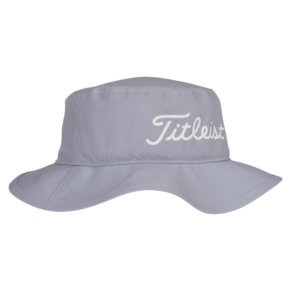 Titleist Breezer Golf Bucket Hat Gray/White - 23 Men
