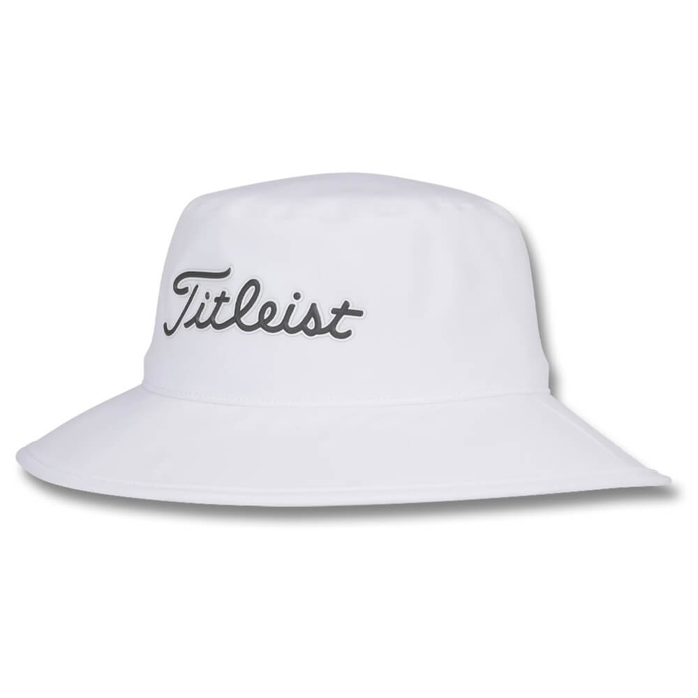 Titleist Players StaDry Golf Bucket Hat White/Charcoal - 26 Men