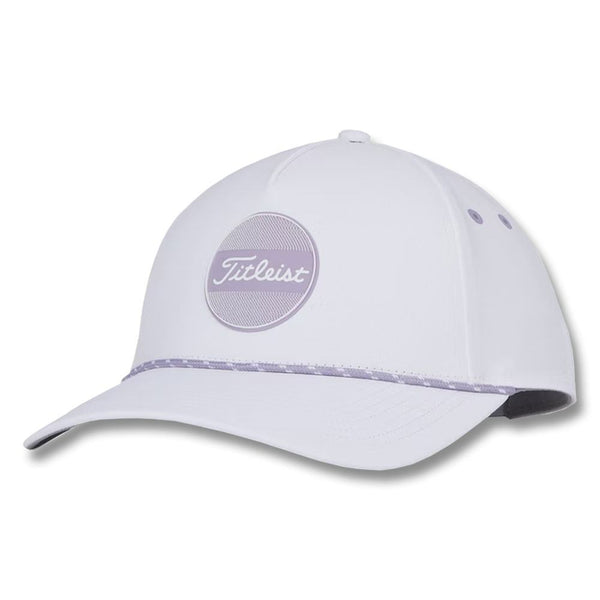 Titleist Boardwalk Rope Golf Cap White/Lavender - 23 Women
