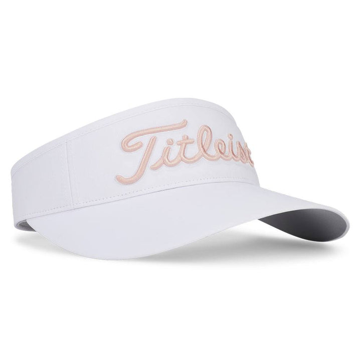 Titleist Sundrop Golf Visor White/Rose - 23 Women