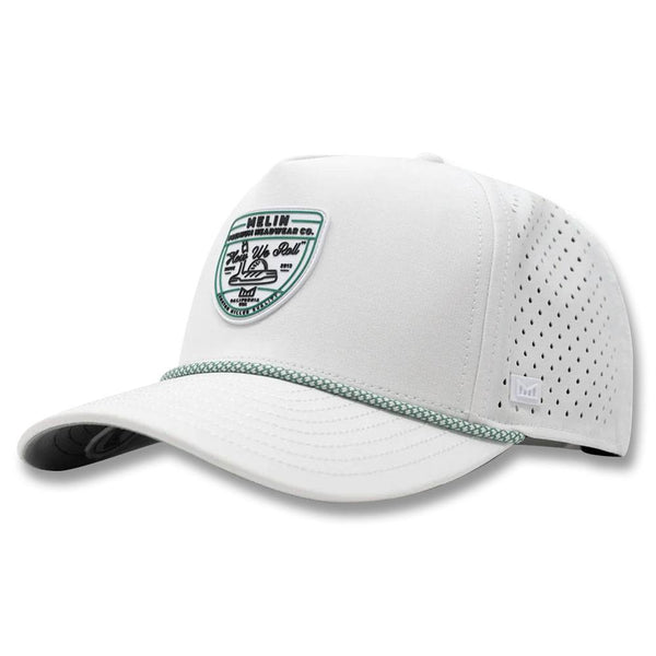 Melin Hydro Odyssey Links Golf Cap White/Fairway - SP24 Men